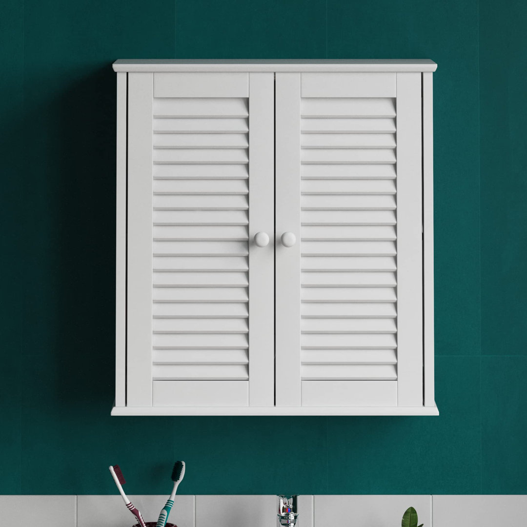 Genagra 52Cm W x 55Cm H x 22Cm D Wall Bathroom Cabinet