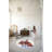 Creative Modern Woven Base Round Decorative Carpet With New Year Theme Santa Claus And Bag Pattern-1840034178