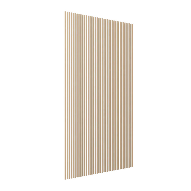Heritage Traditional Stain Grade Slat Wall Kit w/ 1/2"W x 94 1/2"H Slats, Poplar