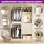 Freestanding Closet System With Drawers And Hanging Rods-281982099