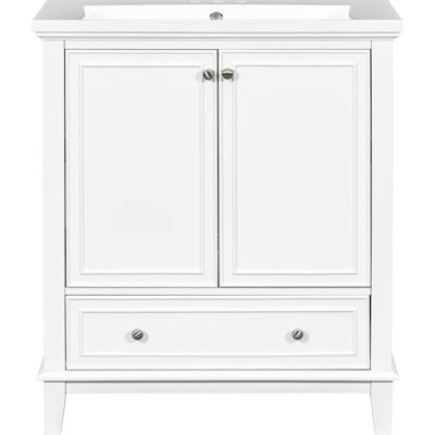 Meuble-lavabo de 30 po avec lavabo en céramique