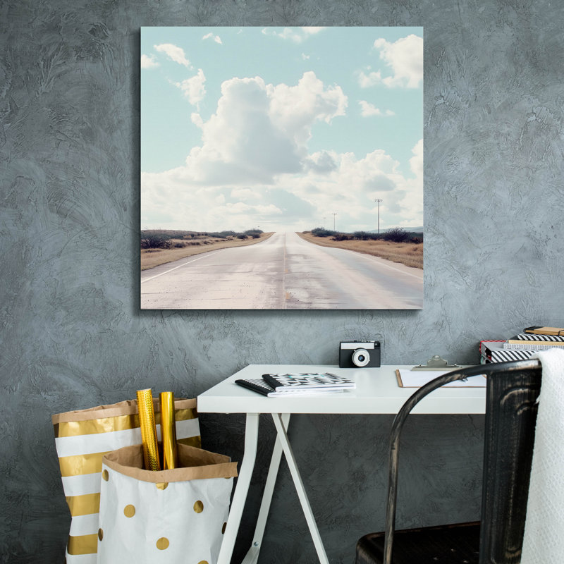  «The Road Home» par Decent Exposures, art mural sur toile, 26 po x 26 po, H 26 po x l 26 po