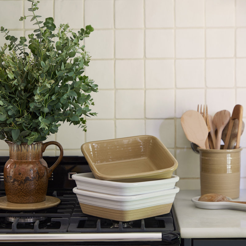 Scotia Recycled Stoneware Baker, 9.63" x 9.63"