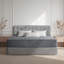 Matelas hybride antisensibilité en mousse viscoélastique gélifiée anti-statique 10/12 "dans une boîte certifiée CertiPUR-US et Oeko TEX-99707226-99707229