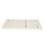 / Coussin de repos lombaire méridienne - eau, 27,75 l x P 77,3 P 3,89 H, crème, rembourrage extérieur rembourré de mousse