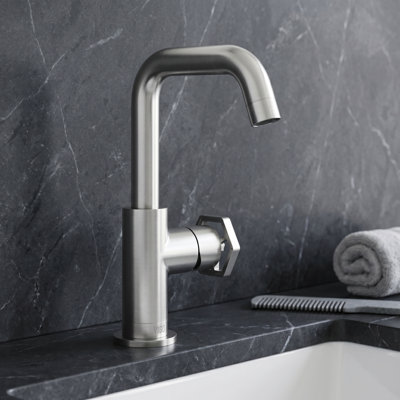 Robinet de salle de bain monocommande et monotrou H 9 po Ruxton