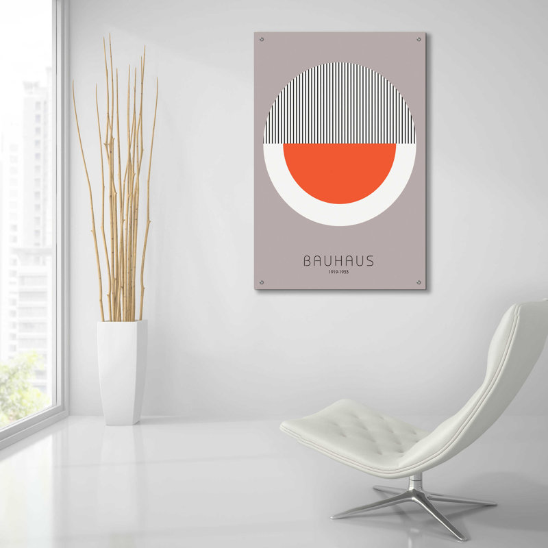 Bauhaus 9 par - impression sans cadre, L 24 po x H 36 po