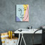 «Ink Women 4 Colorblock Pastel» par Sue Schlabach, art mural sur toile-770496724