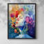 Série FLORAL DCCDX - reproduction encadrée de qualité supérieure - prête à être accrochée - aucun clou requis-1178627313-1178627311