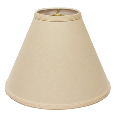 Abat-jour beige en lin