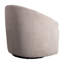 Chaise pivotante rembourrée à 360 degrés-745670159