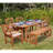 Solid Wood Outdoor Bench