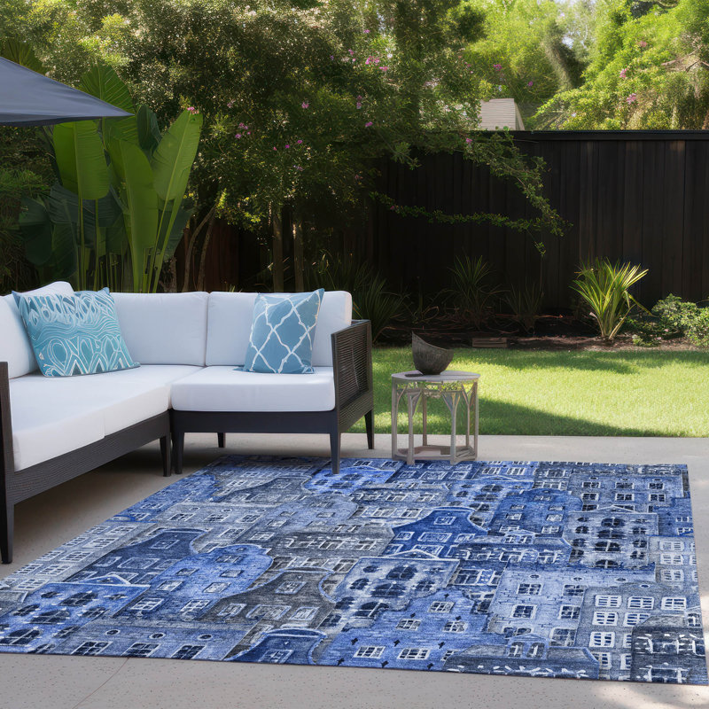 Tapis intérieur / extérieur Altair, Rectangulaire 3 pi x 5 pi