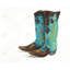 Bottes de cowboy bleues - Western Man