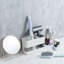 Metal 3 Compartment Hair Tool Holder
