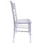 Chaise Chiavari transparente en résine claire et mince par Chivari-543996022-561779299