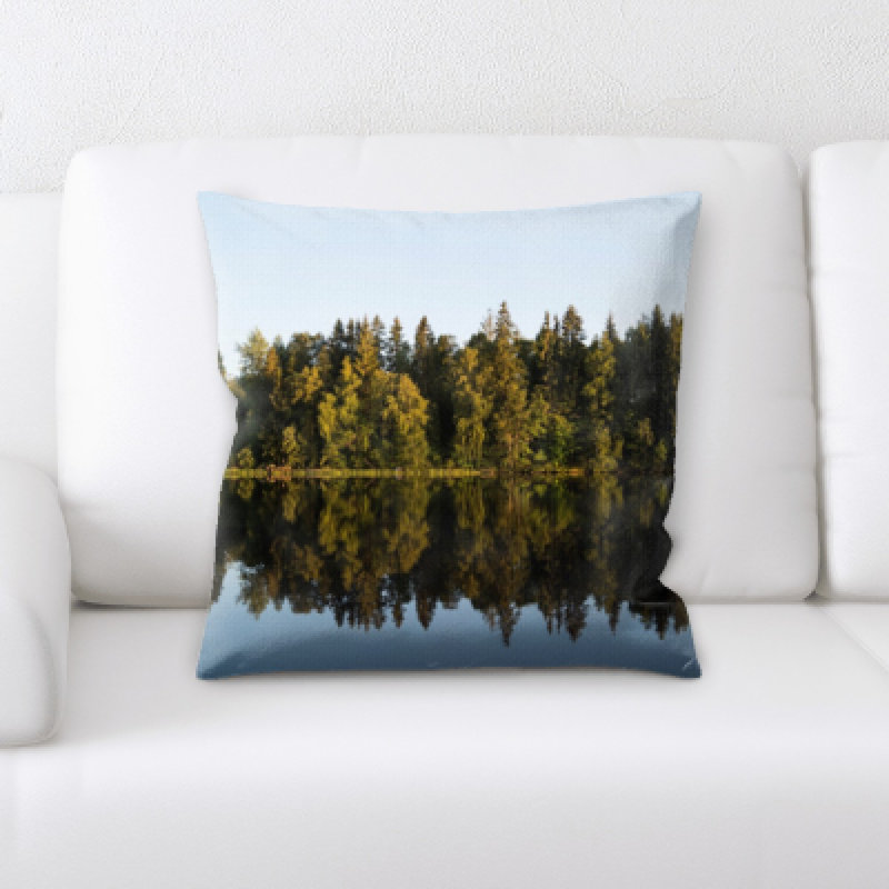 Microsuede Throw Pillow