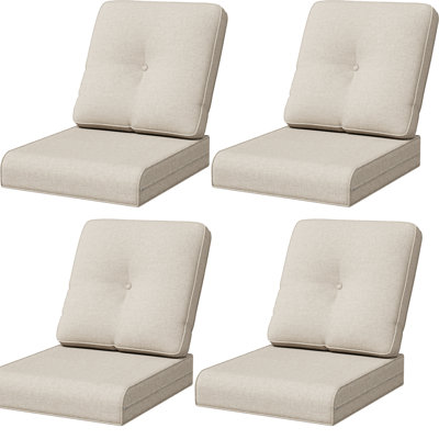 Ensemble de coussins de siège 4 po Adwin