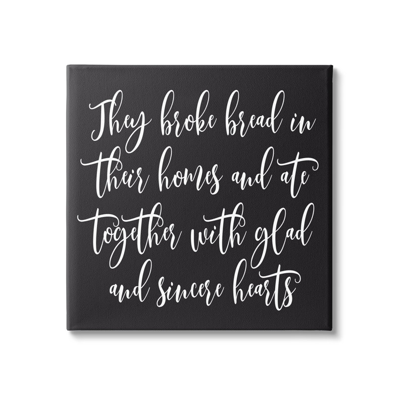 Spiritual Script Calligraphy Bible Verse Proverb Citation par - Art textuel sur, H 30 po x l 30 po x P 1,5 po