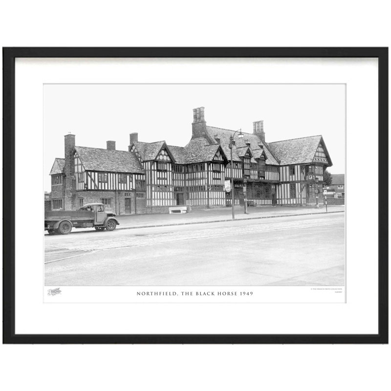 Northfield, The Black Horse 1949 - Single Picture Frame Print, 40cm H x 50cm W x 2.3cm D