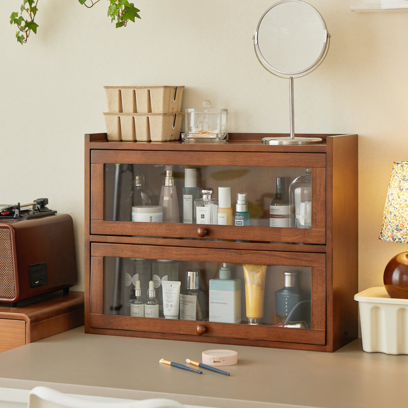Boîte de rangement pour cosmétiques de bureau