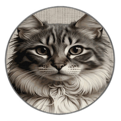  Tapis lavable Cymric Cats