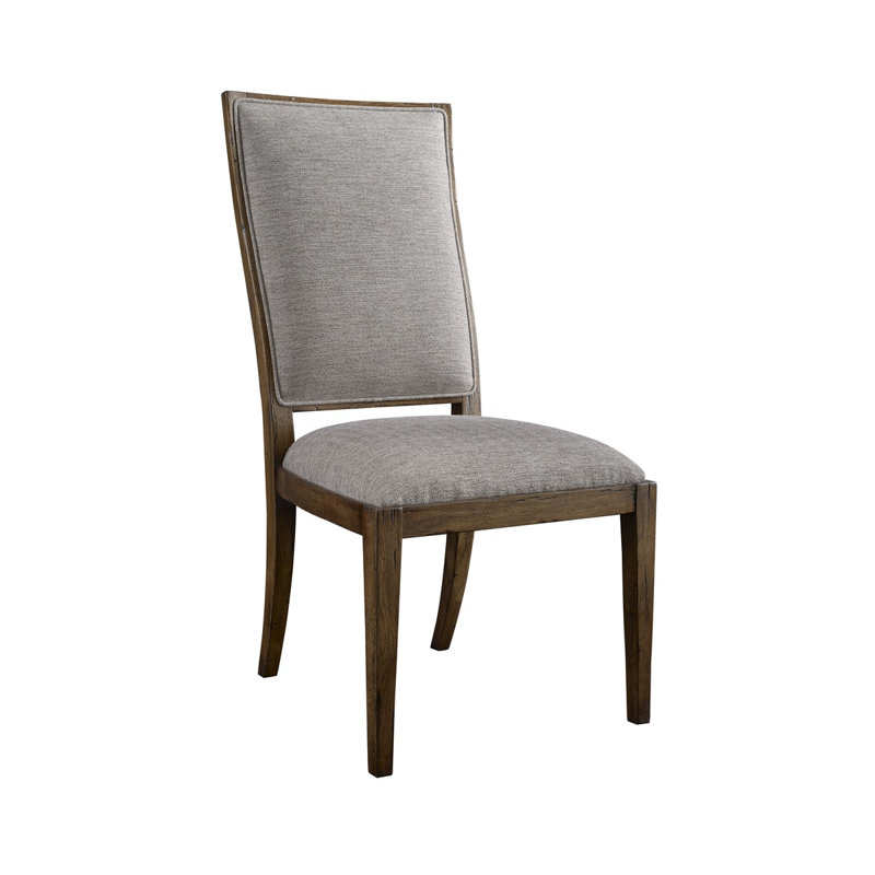 Envelope Upholstered Dining Chair, Charcoal, F1392-Fatigue