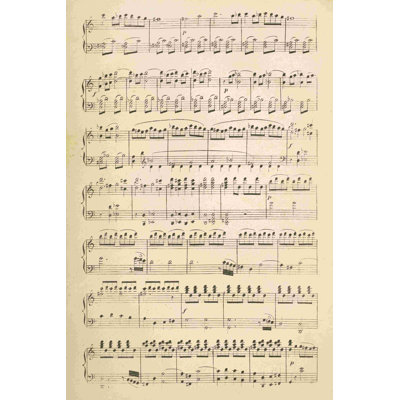 Notes de musique I - Impression