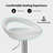 Modern Adjustable Swivel Bar Stool With Base And Hollow Back-976753225