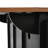 53.7" Farmhouse Kitchen Island With Power Outlet, 2 Sliding Barn Door Kitchen Storage Island With Drop Leaf, Spice Rack Rolling Kitchen Cart On Wheels, For Home, Kitchen And Dining Room, Black-991940182
