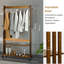 Decoste 104cm Rolling Clothing Rack