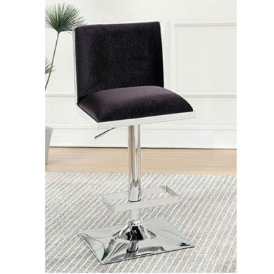 Swivel Upholstered Adjustable Height Counter Stool