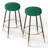 Cheshunt Upholstered Round Counter Bar Stool, Metal Frame Bar Stool-1936652926