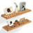 Jorgensen 2-Piece Acacia Chevron Floating Shelves-1522810846-1507056887