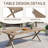 Outdoor Aluminum Dining Table