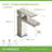 Duro Single-Hole Single-Handle Bathroom Faucet with Push Pop Drain-91267917