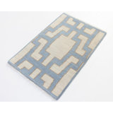 Della Hand Knotted Wool Geometric Area Rug