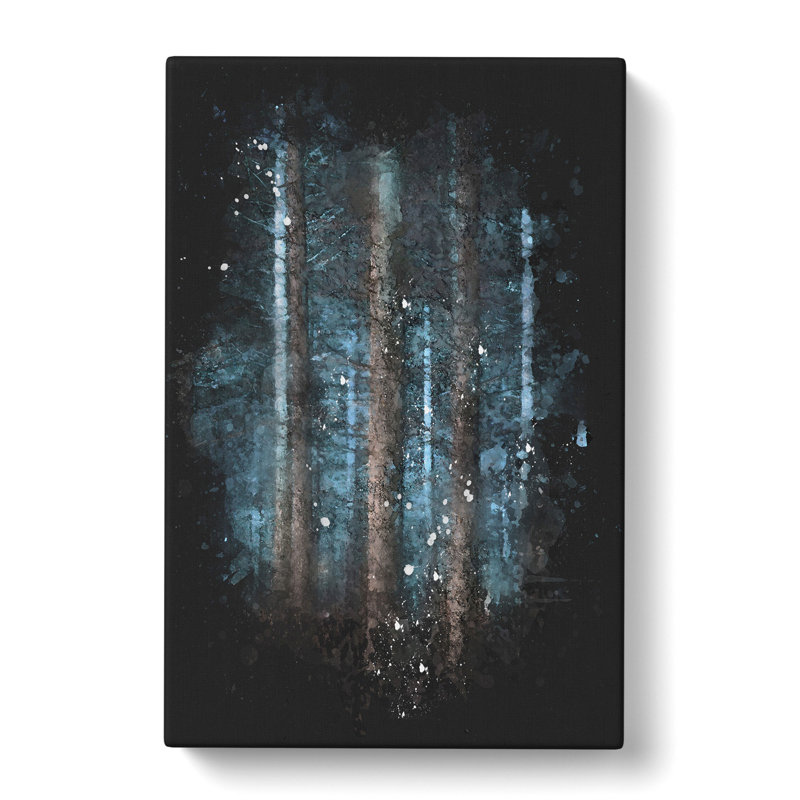 Evening Forest - Wrapped Canvas Print, 91cm H x 60cm W x 4cm D