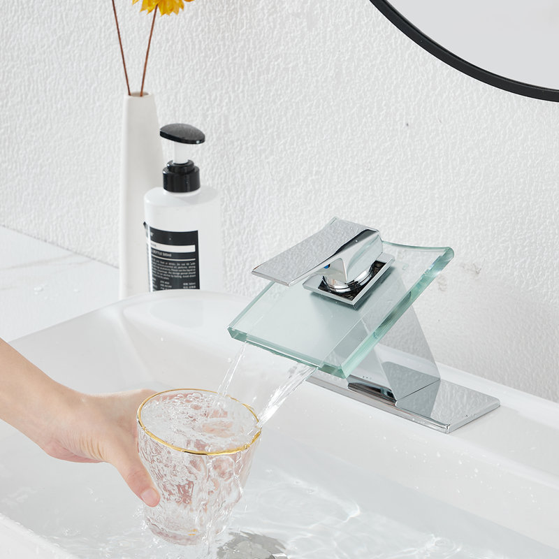 Single-handle Bathroom Faucet, Polished Chrome