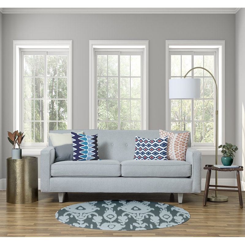Berenson Chenille Ikat Indoor Rug, Round 5'