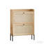 Armoire de rangement étroite pour chaussures