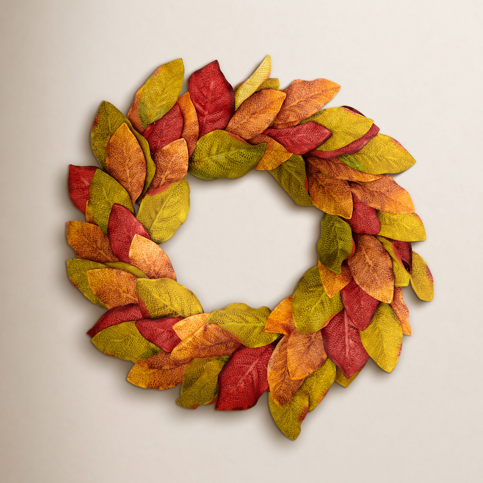20" Magnolia No Holiday Wreath