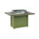 Donoma Rectangular Dining Fire Pit Table