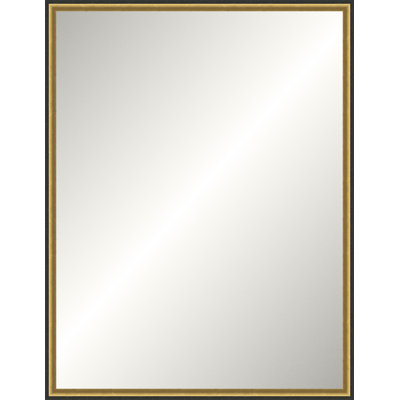 Gold  and Black Rustic Mirror