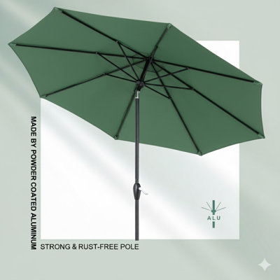Kronqui 108'' Tilt Market Umbrella