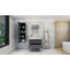 Base de meuble-lavabo simple 36 po fixée au mur seulement-58199215