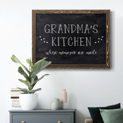 Grandma's Kitchen - reproduction d'art sur toile