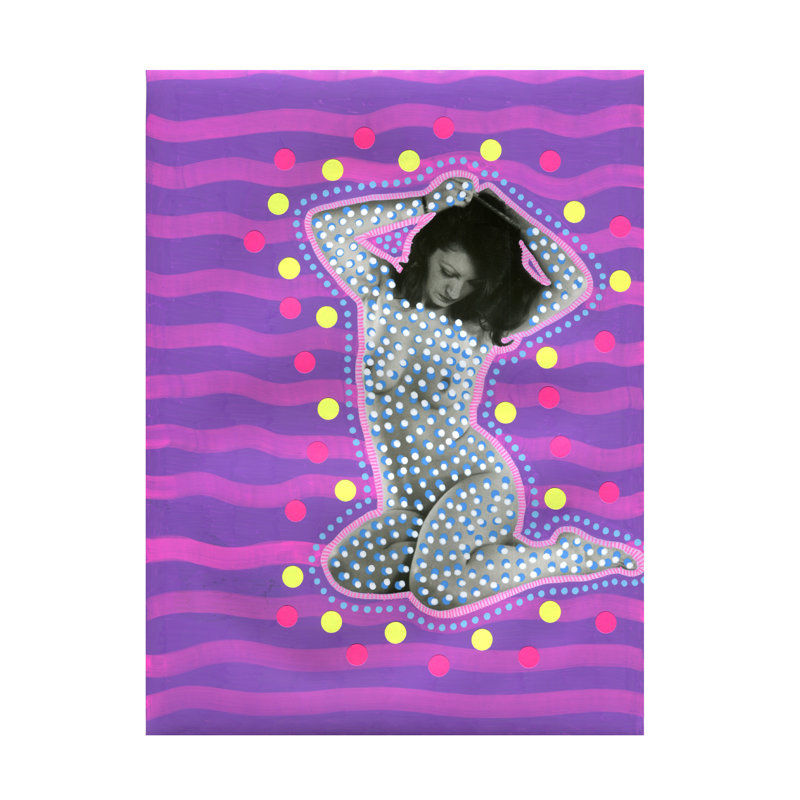 Bolog Naomi Vona Yayoi Canvas Art, 19" H x 14" W