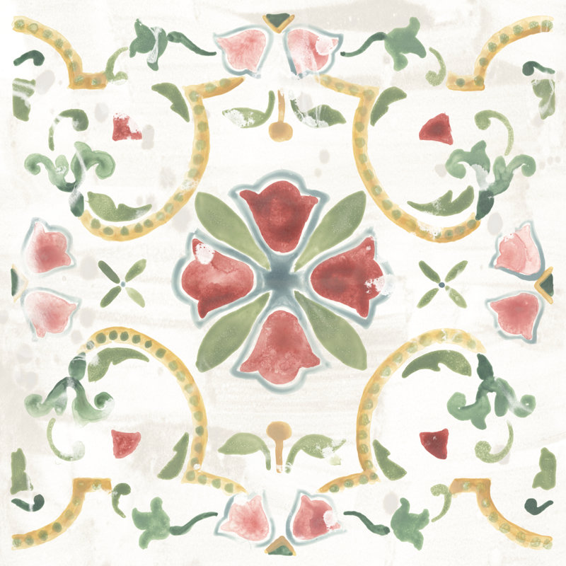 Boho Tile VI, H 30 po x l 30 po