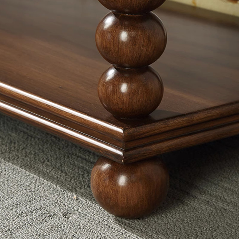Retro Multifunctional Solid Wood Sideboard